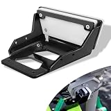 Suporte de motor de popa de motor de pesca para caiaques, suporte de motor de caiaque, corpo de alumínio fundido completo de 6 mm de espessura, para a maioria dos motores elétricos de pesca de até 3HP