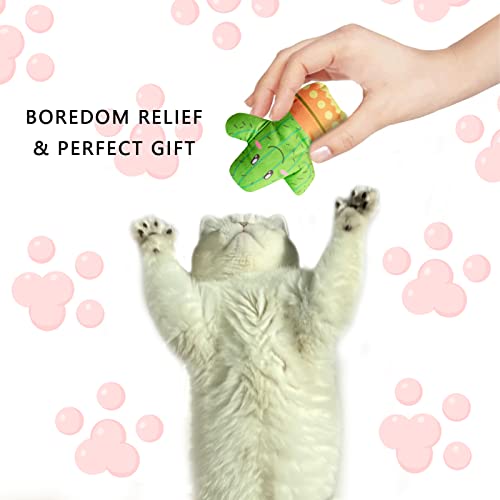 Rbtuboshu 6 Pack Kitten Catnip Toys Forest Series Cat Toys For Indoor Cats Cat Teething Chew Toys Kitten Interactive Toys For Cat Lover Soft & Durable Boredom Relief #TOP3