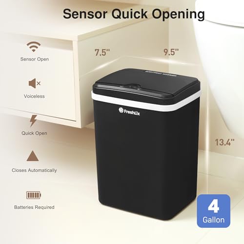 Mejores comprativas On-line Bote basura automático baño disponible en línea. 35 Imagen adicional