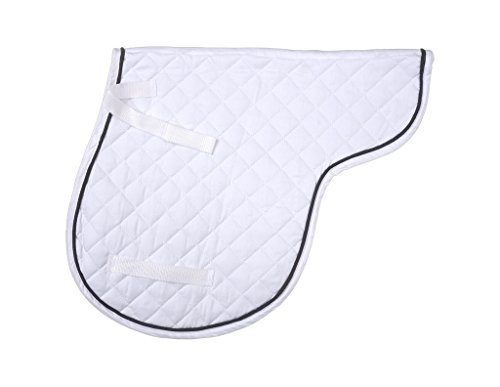 Equitare Mini Quilted Contour Saddle Pad White