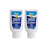 Seavenger Ocean Kiss Reef-Safe Sunscreen SPF 30-50 with Jellyfish Sting Protection (SPF 30), pack of 2