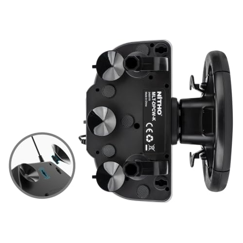 Nitho Drive Pro V200 Gaming Steering Wheel Black - Image 5