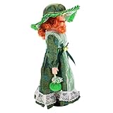 Grâce victorienne : capture l'élégance style victorienne, ajoutant une touche romantique et sophistiquée à votre décoration intérieure, poupée en céramique antique, personnages en porcelaine de maison de poupée