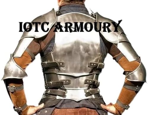 Medieval Gothic Female Armor Suit Knight Cuirass Breastplate Arm & Leg Guard Shoulder Pauldrons - Lady Cosplay Fantasy Armor Costume