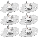 AMI PARTS Thermal Fuse Dryer Replacement Part 3977393 Fit for Whirlpool & Kenmore Replaces AP3094244 3399848 PS334299 2651 279816VP EAP334299 Pack of 6