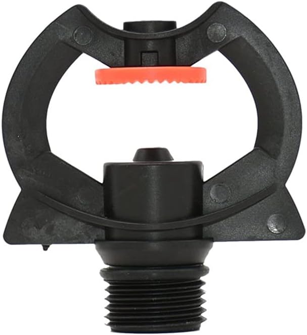 1/2" 3/4" Irrigation Refraction Nozzle Male Thread Garden Lawn Sprinkler Irrigation Nozzle Watering Plants Watering 2pcs(E)