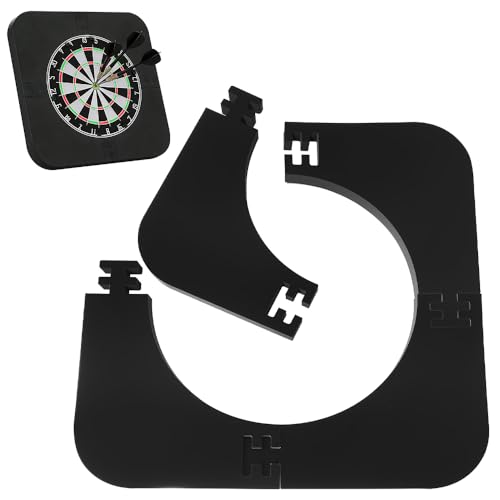 Vunanvu Dartscheibe Schutzring Innerer Kreis 45cm Dartboard Surround Dartscheibe Wandschutz Dart Catchring Surround Ring Eva Dartringschutz Dartscheiben Umrandung Hintergrund Schutz Dartring