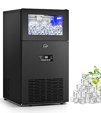 Amazon.com: TYLZA Upgraded 15" Wide Under Counter Ice Maker with 38LBS ...
