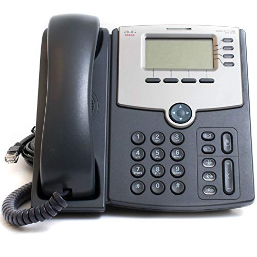 Cisco Spa504G 4-Line Ip Phone With 2-Port Switch, Poe And Lcd Display, Silver, Grey (Renewed) #TOP4