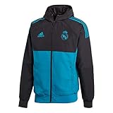 chaqueta real madrid hombre amazon Cómoda adidas Eu Pre Jkt Chaqueta-Líneaa Real Madrid FC Temporada 2017/2018, Hombre, Negro (Azuint), S