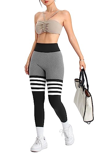 A Agroste Seamless Workout Leggings For Women Scrunch Butt Lifting Leggings Booty High Waisted Yoga Pants Gym Leggings #TOP7