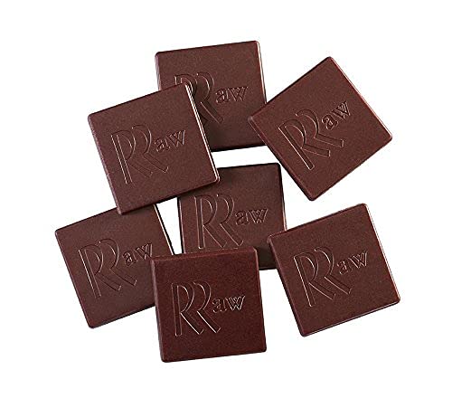 Righteously Raw Dark Chocolate Rose Bites! Pure, Vegan, Kosher, Gluten-Free, Non-Gmo, Dairy, Soy Free & No Refined Sugars Dark Chocolate, With 32 Bites In Each Set! #TOP5
