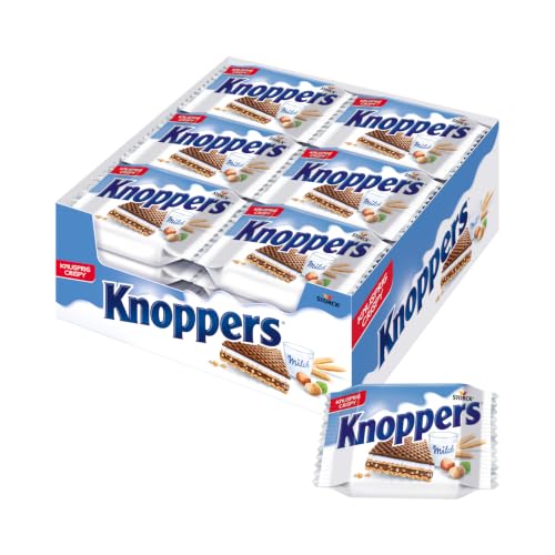 Knoppers, gefüllte Waffelschnitten mit Haselnüssen - 24 x 25 g