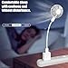 Imagen de Buxuaaaa Ventilador eléctrico USB de 5 V con manguera flexible y botón de interruptores para laptop