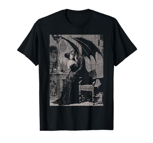 Vampires Kiss | Romantic Goth Gothic Grunge Alt Aesthetic T-Shirt