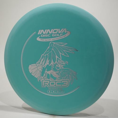 Innova DX Roc3 Disc Golf Midrange Disc, Pick Color/Weight [Stamp & Exact Color May Vary] Blue 164-166 Grams