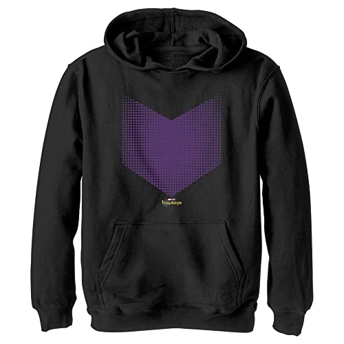 Sweat Hawkeye Halftone Logo garçon idéal pour l'école et le sport