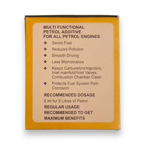 Image of ADON P SERVO High-Mileage Additive Oil for all Petrol Vehicles (5 ml) - Pack of 50 | Compatible for Motor Vehicle