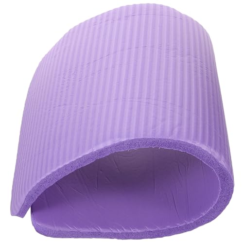 Wakauto Thick Rubber Yoga Cushion Kneeling Pad for Fitness and Elbow Support Portable Lightweight Exercise Mat for Stretching Strength Training Balance Workouts Suitable for All Ages