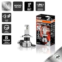 Osram NIGHT BREAKER LED SMART H4 für Motorräder; bis zu 330% mehr Helligkeit; 6000K, LED-Nachrüstlampe für Motorräder mit Straßenzulassung, white – Ansicht 3