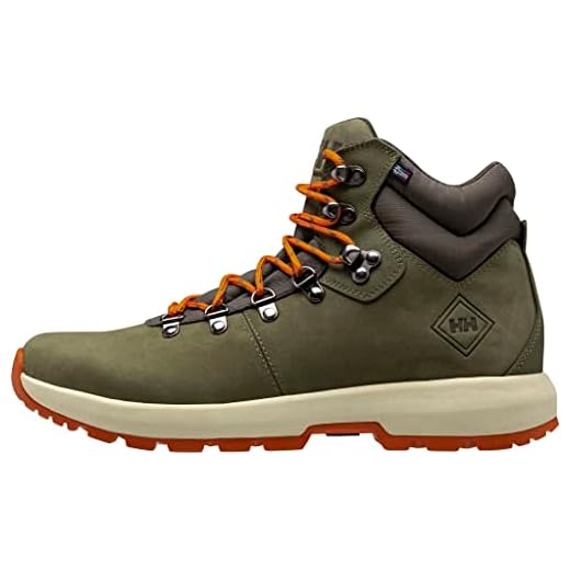Helly Hansen Coastal Hiker, Botas para senderismo Hombre, 421 Green, 42.5 EU