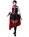 miccostumes Women's Red Rose Halloween Cosplay Costume (Women m)