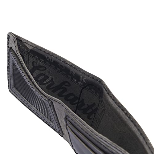 Carhartt Herren Bifold und Passcase, langlebige Billfold Wallets, erhältlich in Leder und Canvas Styles, Schwarz, Einheitsgröße… – Ansicht 6