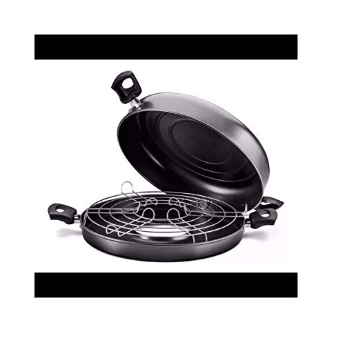 Churrasqueira 30cm Antiaderente Grill Marcolar Preta 3 Churrasqueira 30cm Antiaderente Grill Marcolar Preta - Imagem 3