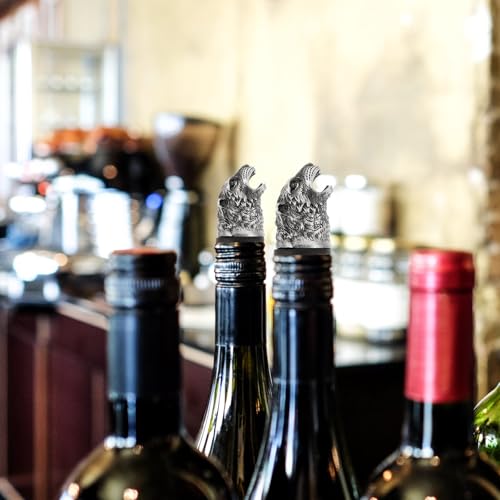 Vertedor de vino de aleación de zinc resistente estilo antiguo 7