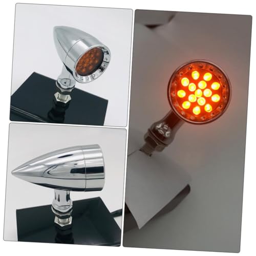 Feu arrière moto LED clignotants rétro accessoire de remplacement pour customisation - 4