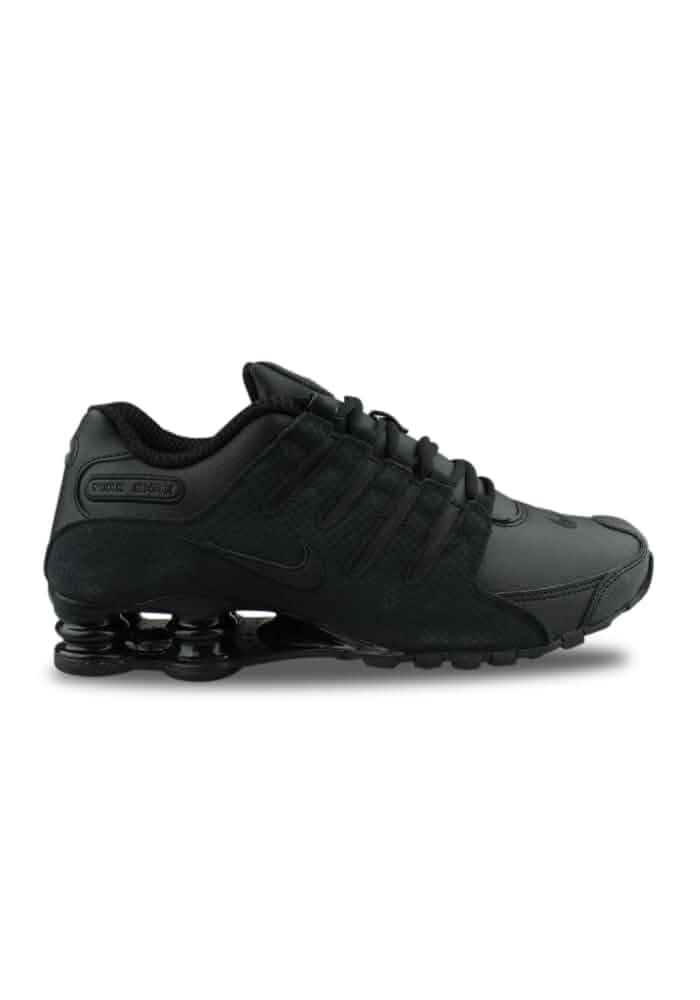 Nike Shox NZ Men's Shoe (Black/Black/Black) Size 9