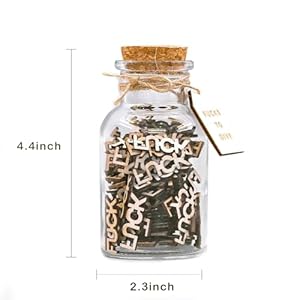 Cute Jar of Fucks With Fine Blessing Bookmark,120 PCS Fucks To Give Using Non-hazardous Wooden,Reusable Glass Bottle With Wooden Plugs Jar Of Fu c k s To Give for Valentine's Day&Birthday Fun Gifts Cute Jar of Fucks With Fine Blessing Bookmark120 PCS Fucks To Give Using Non hazardous WoodenReusable Glass Bottle With Wooden Plugs Jar Of Fu c k s To Give for Valentines DayBirthday Fun Gifts