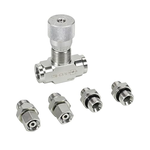 Vanne de contrôle de débit hydraulique bidirectionnelle M14 pour mini-pelle - 7