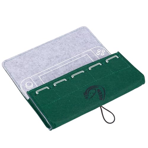 Harry Potter - Pochette De Transport En Feutrine - ModèLe Serpentard Pour Nintendo Switch Et Switch Oled - 2
