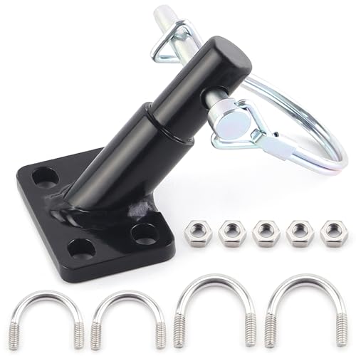 2025 Upgraded Bike Trailer Hitch Coupler Attachment for Schwinn & Instep Bike Trailer Parts Bicycle Trailer Adapter for Kids & Dog Bike Cargo Trailers Connector Accessories Remolque para Bicicleta