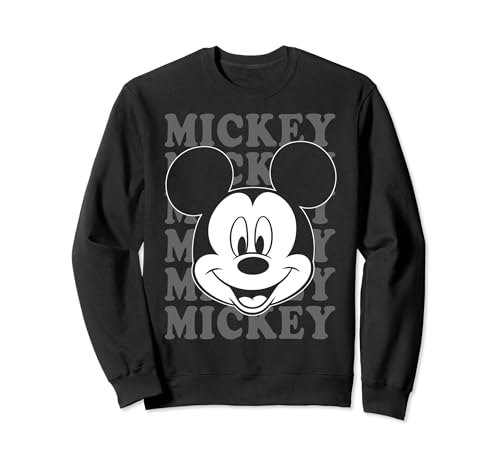 Sweatshirt Disney Mickey Mouse imprimé graphique pour homme et femme