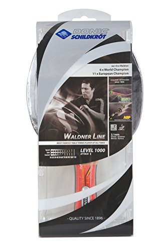 Donic-Schildkröt Tafeltennisbatje Waldner 1000, ABP-handvat, 2,1 mm spons, Easy Slick - ITTF bekleding, 751801