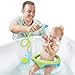 Yookidoo Baby Bath Shower Head - Elephant Water Pump and Trunk Spout Rinser - for Newborn Babies in Tub Or Sink
