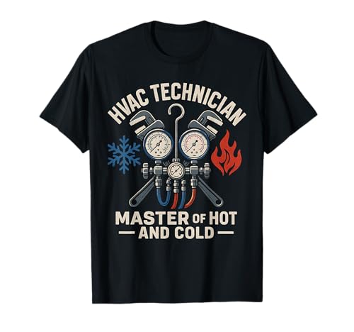 HVAC Technician AC & Heating Repair T-Shirt