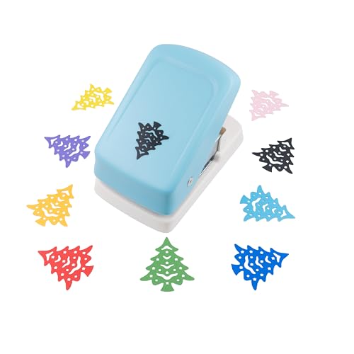 Christmas Tree Paper Punch for DIY Crafts, Card...