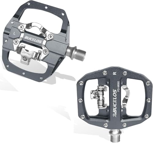 Pédales SPD pour vélo route et VTT avec roulements à cartouche