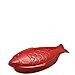 Produktbild Sambonet Rosenthal Fischkochtopf in Fischform - Linea Gourmet - Terracotta rot 41 x 25 cm