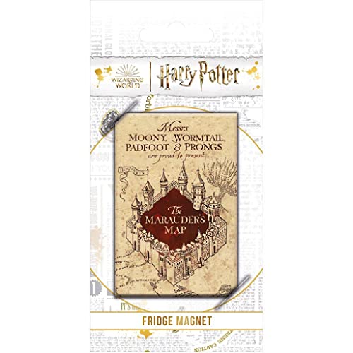Harry Potter - Aimant de réfrigérateur (Taille Unique) (Beige/Marron)