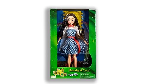 Toytronics OZ 125TH Aniversary 11' Dorothy Fashion Doll & Toto with Yellow Brick Road