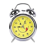 Große Uhr in Retro Design, passend für jedes Wohn oder Schlafzimmer.