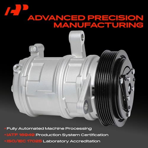 A-Premium Air Conditioner AC Compressor with Clutch Compatible with Dodge Nitro 3.7L 2007-2008, Jeep Liberty 3.7L 2006-2008, Sport Utility by A-Premium - Image 3
