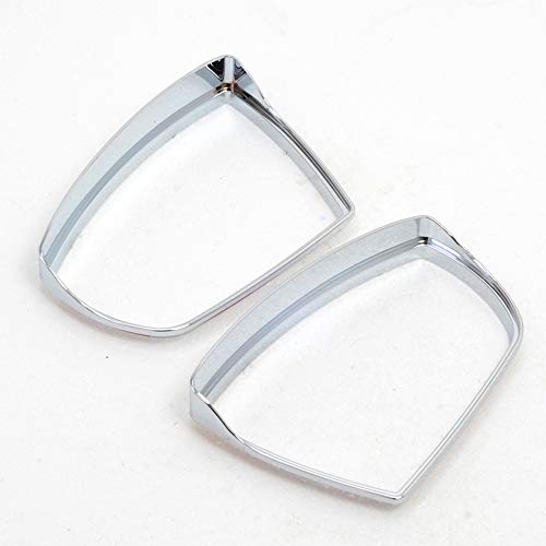 Kadore for Ford Kuga Escape 2012-2015 ABS Chrome Rear View Side Mirror Rain Board Sun Visor Shade Shield 2PCS/SET