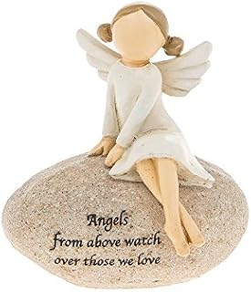 Angels From Above Watch Over Those We Love Sentimental Pebble Gift