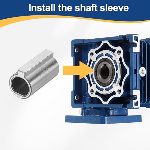 QUARKZMAN Wellenhülse 8mm Wellenmotor Zu 11mm Bohrungsadapter Turbinenreduzierer Wellenhülse Für NMRV030 Schneckengetriebe Drehzahlreduzierer
