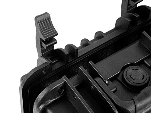 Estuche Resistente a Agua y Golpes 10"x8"x4" Negro miniatura 6